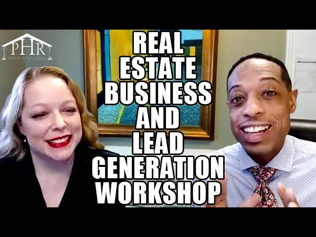 Real Estate Business and Lead Generation Workshop Invite