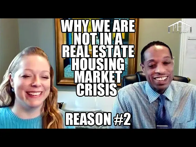 Reason #2 why we are NOT in a real estate housing crisis