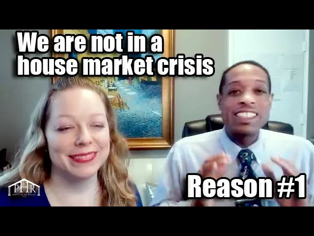 Reason #1 Why we are NOT in a housing market crisis
